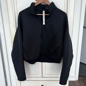 Lululemon Mixed Fabric Half-Zip Pullover (M)